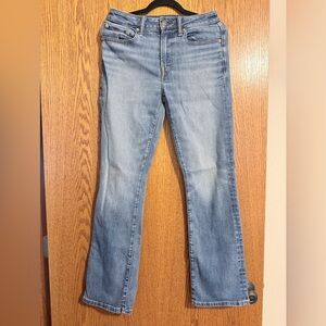 American Eagle Outfitters Light Wash Flare Jeans